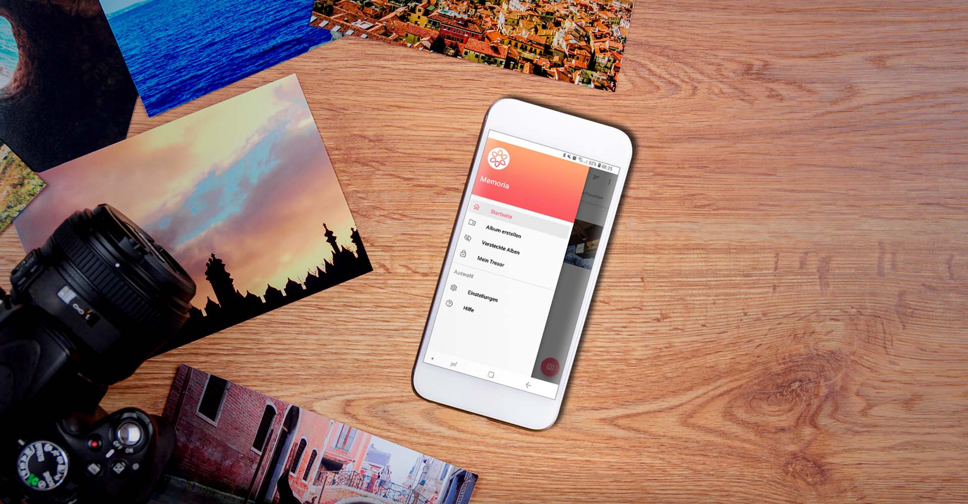 Memoria Die Funktionen der GalerieApp im Detail