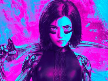 Rose Salazar auf dem Poster von Alita: Battle Angel