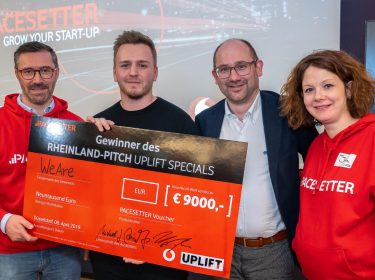 Das Gewinner-Start-up We Are überzeugte die Jury mit ihrem Virtual-Reality-Konferenzraum