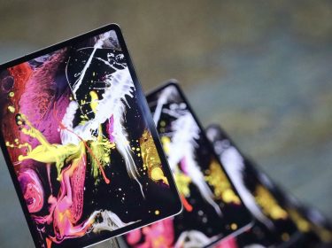 Apples iPad Pro ausgestellt.