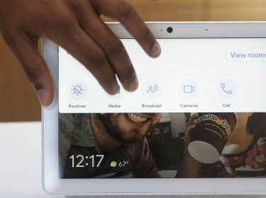 Das neue Smart Display Google Nest Hub Max.