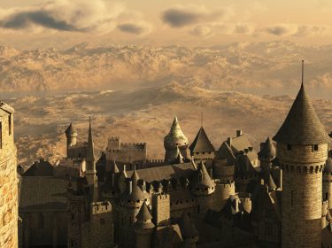 Eine Burg wie in „Game of Thrones“.