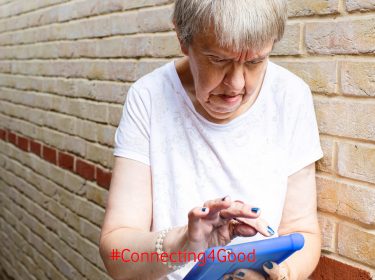 Teilnehmerin des Projekts 