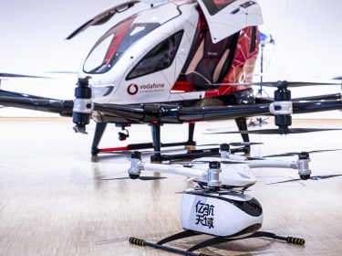 5G Kooperation Vodafone Ehang