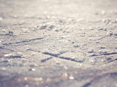 Diese Eisfläche ist für den eislaufenden Robo der ETH Zürich kein Problem.