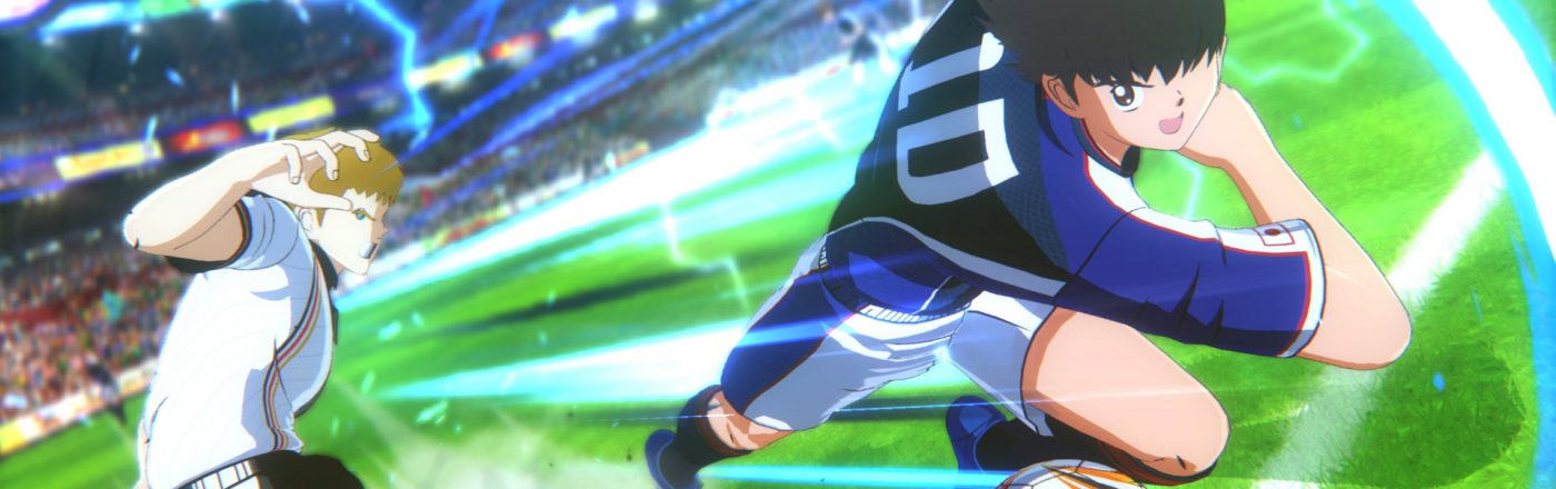 Captain Tsubasa Szene aus dem Anime Captain Tsubasa