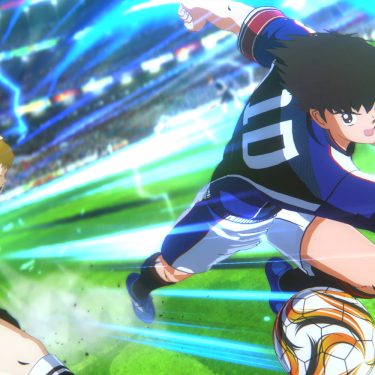 Captain Tsubasa Szene aus dem Anime Captain Tsubasa