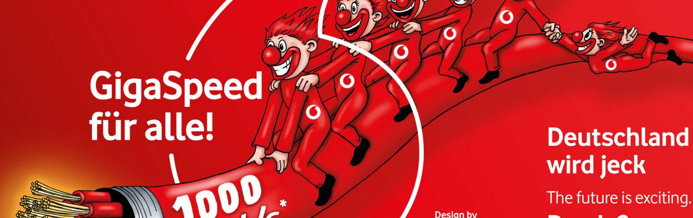 GigaSpeed für alle: Unitymedia gehört nun zu Vodafone