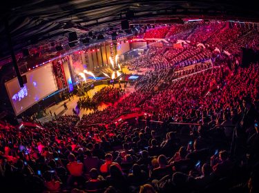 Die IEM Katowice startet am Donnerstag. Hier das Stadion in Katowice bei der IEM 2019. Foto: Helena Kristiansson
