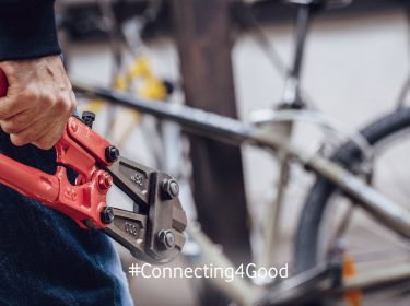 Dieser Diebstahlschutz für Einbrecher schützt Dein Rad