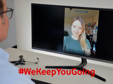 EmergencyEye ermöglicht die Ferndiagnose per Video-Chat.