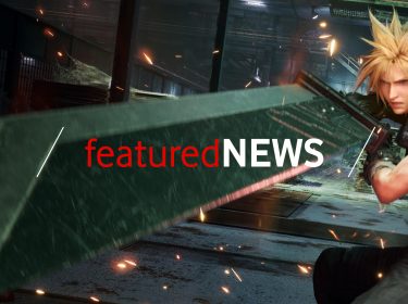 Die Spielfigur Cloud mit seinem Schwert im neuen Remake zu FinalFantasy VII.