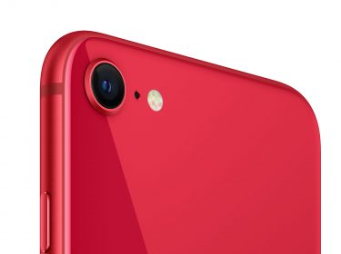 Das iPhone SE in rot