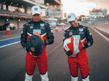 Die beiden Porsche-Werksfahrer André Lotterer und Neel Jani.