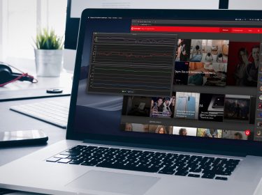 MacBook zeigt Signalstärke der aktuellen WLAN-Verbindung an