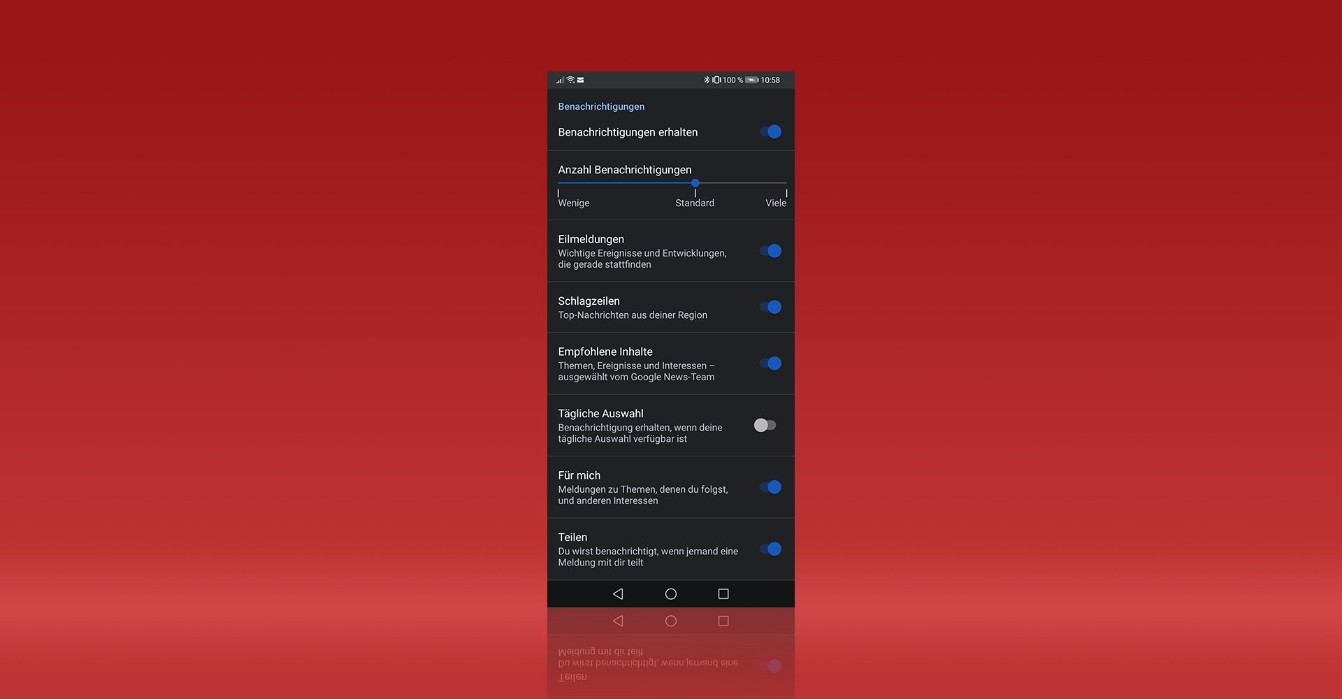 Google-News-App Screenshot