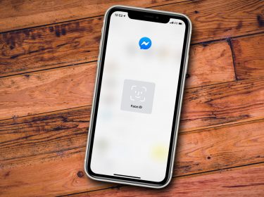 Screenshot vom Facebook Messenger auf einem iPhone