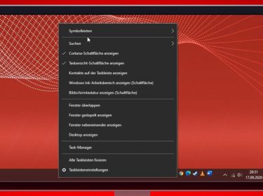 Windows 10: Schnellstartleiste aktivieren