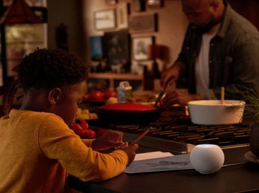 Apple HomePod mini in einer Wohnung