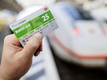 Die physische Bahncard.