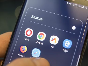 Android-Smartphone mit mehreren Browsern