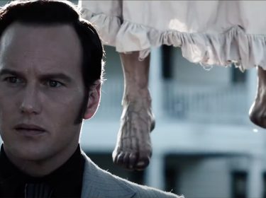 Screenshot aus dem Conjuring-Trailer mit Patrick Wilson