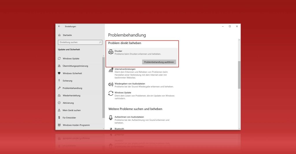 Windows 10 Drucker druckt nicht das kannst Du tun