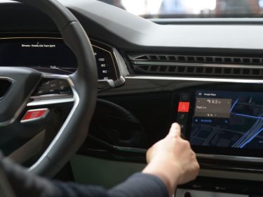 Bildschirm von Android Auto