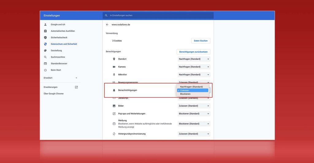 Benachrichtigungen in Chrome verwalten So geht's