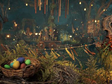 Eierkorb beim Ostara-Fest in Assassin's Creed: Valhalla