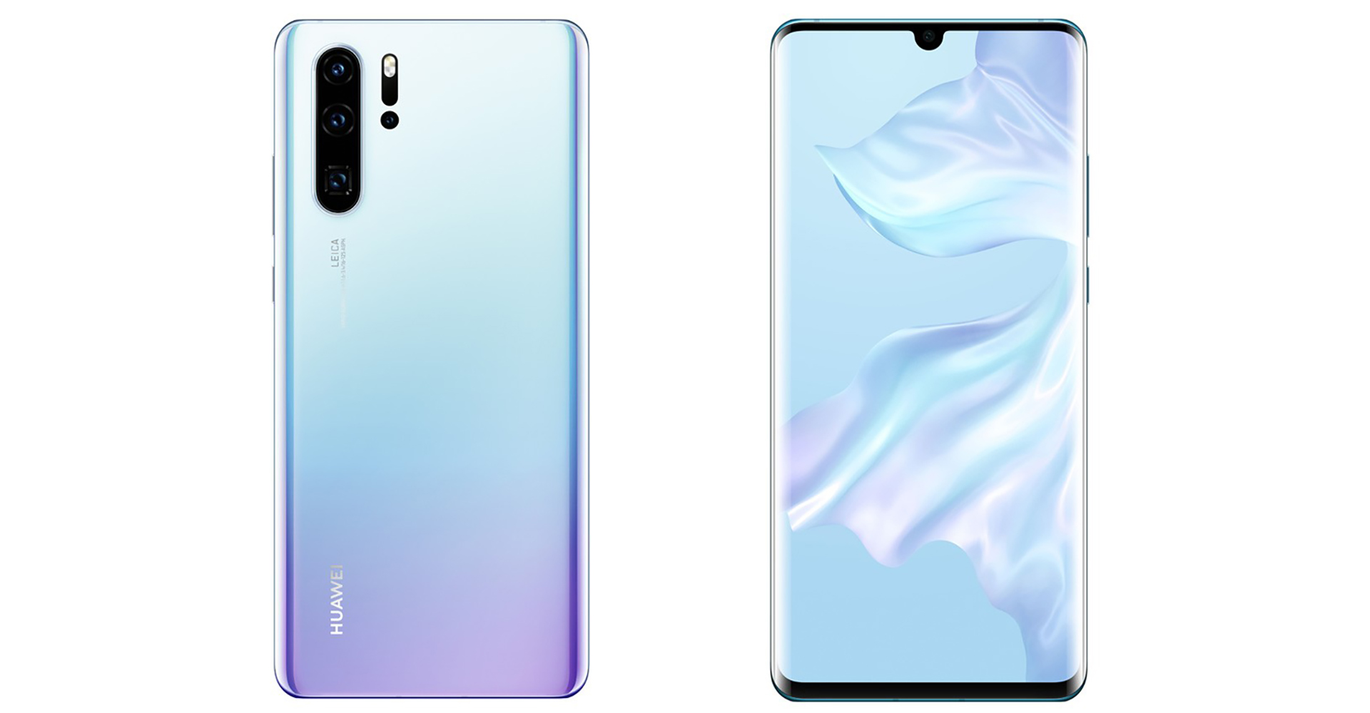 Das Huawei P30: Rückseite und Front