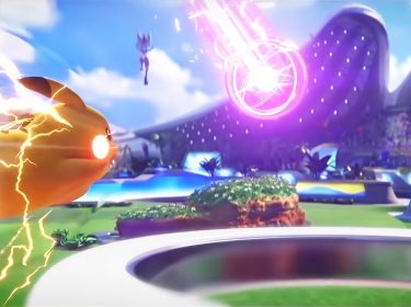 Pikachu wehrt einen Treffer von Liberlo in Pokémon Unite ab