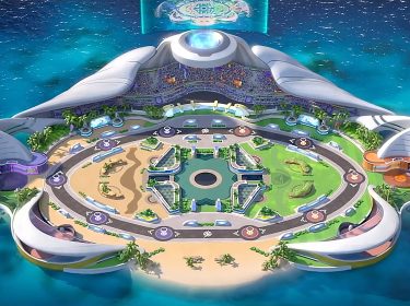 Das Stadion in Pokémon Unite