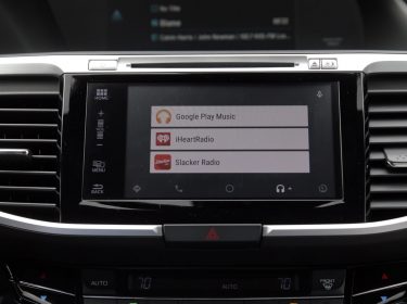 Android Auto auf dem Display eines Hondas