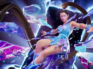 Eine virtuelle Darstellung der Sängerin Ariana Grande, die im Spiel Fortnite Konzerte gibt.