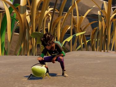 Eine Blattlaus in Grounded