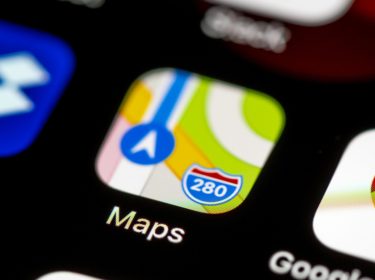 Das Icon von Apple Karten auf einem iPhone