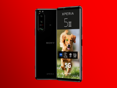 Das neue Sony Xperia 5 III 5G in Schwarz.