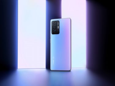 Das neue Xiaomi 11T Pro 5G in Celestial Blue.