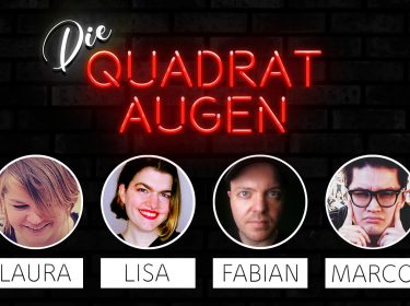 Die Hosts von Die Quadrataugen