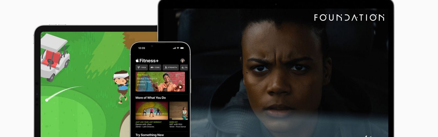 Die Angebote in Apple One Premium.