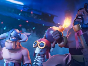 Einige Charaktere aus dem Mobile Game Clash Royale