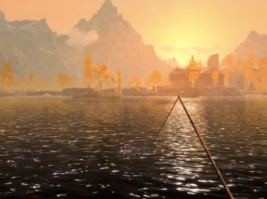Einer der neuen Angelplätze in The Elder Scrolls V: Skyrim