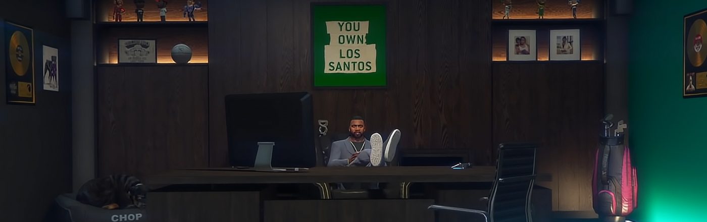 Ein Charakter in GTA 5