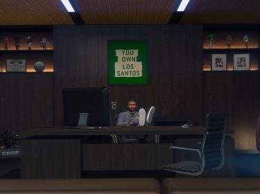 Ein Charakter in GTA 5