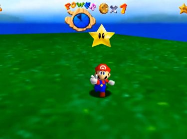 Mario in Super Mario 64