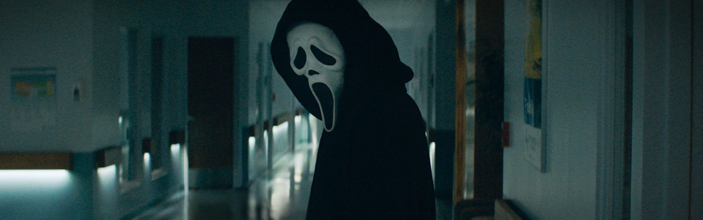 Der Killer Ghostface im Scream-Film von 2022