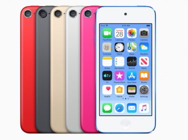 Mehrere iPod Touch nebeneinander