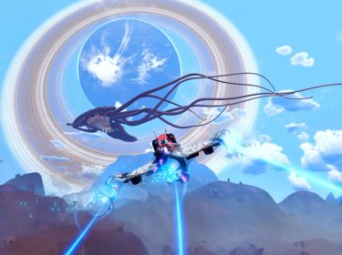 Der Leviathan schwebt in der Luft in No Man's Sky