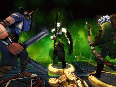 Die Ingame-Ansicht vom Spiel Demeo auf der Meta Quest 2